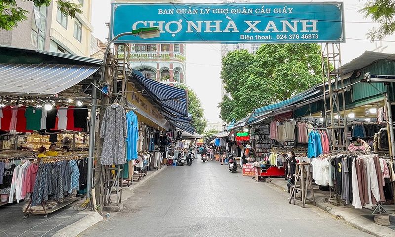 Chợ Nhà Xanh – Cầu Giấy