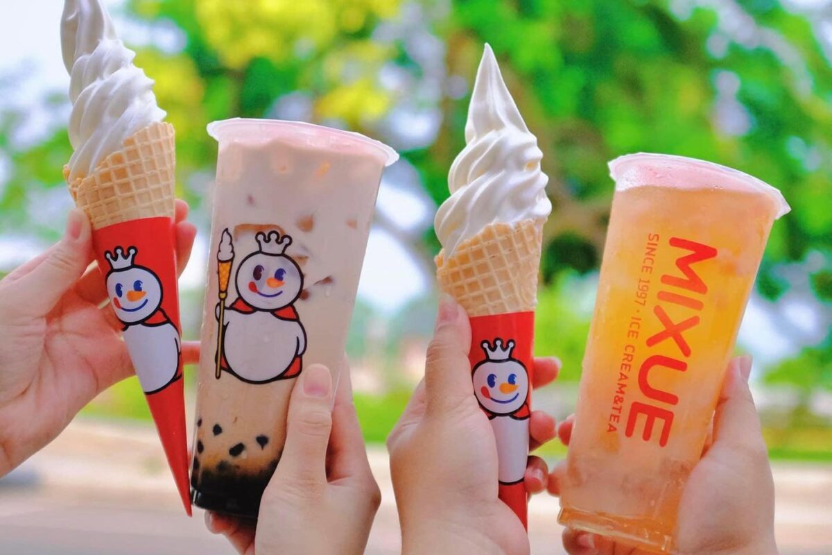 Góc tham quan khác tại Mixue – Vĩnh Tuy, Ngõ 124